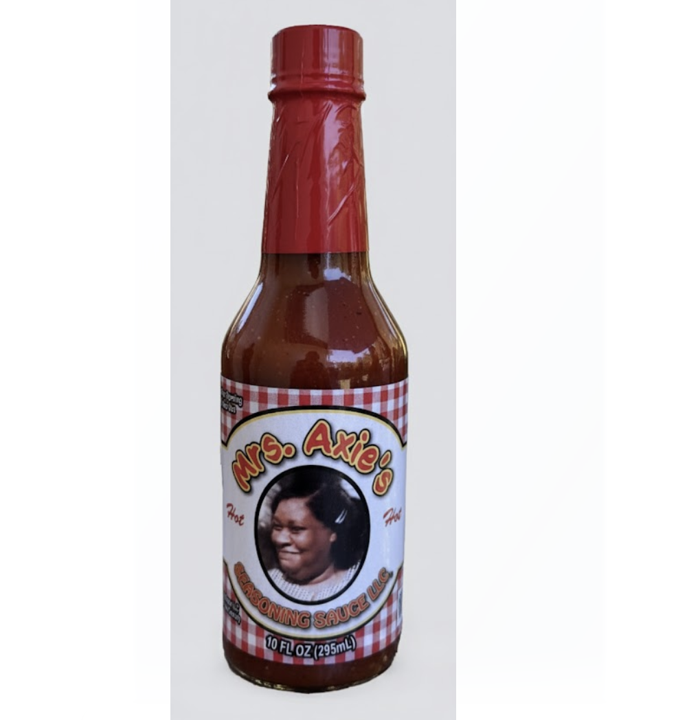Mrs. Axies Seasoning Sauce 10oz Hot